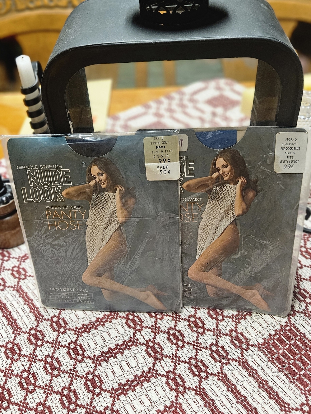 Nude Look Vintage Sheer-to-Waist Pantyhose - Nude